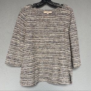LOFT Tunic Blouse Soft Knit Fabric. Size M